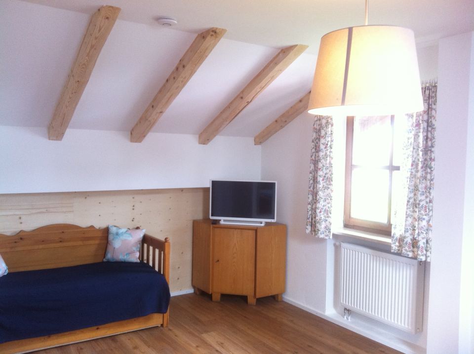 Ammerzone: Schlafzimmer mit Fernseher